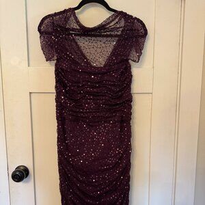 Tadashi Shoji Purple Dress